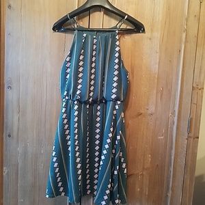 Printed summer dress